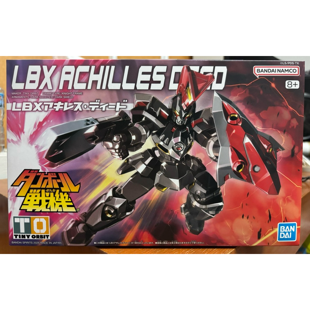 p-bandai LBX Achilles Deed มือหนึ่ง(กล่องมีรอยนิดหน่อย)