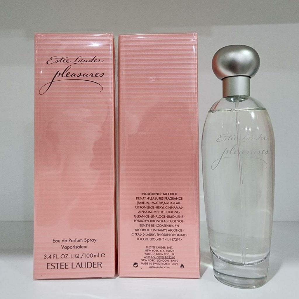 Estee Lauder Pleasures EDP 100 ml. กล่องซีล