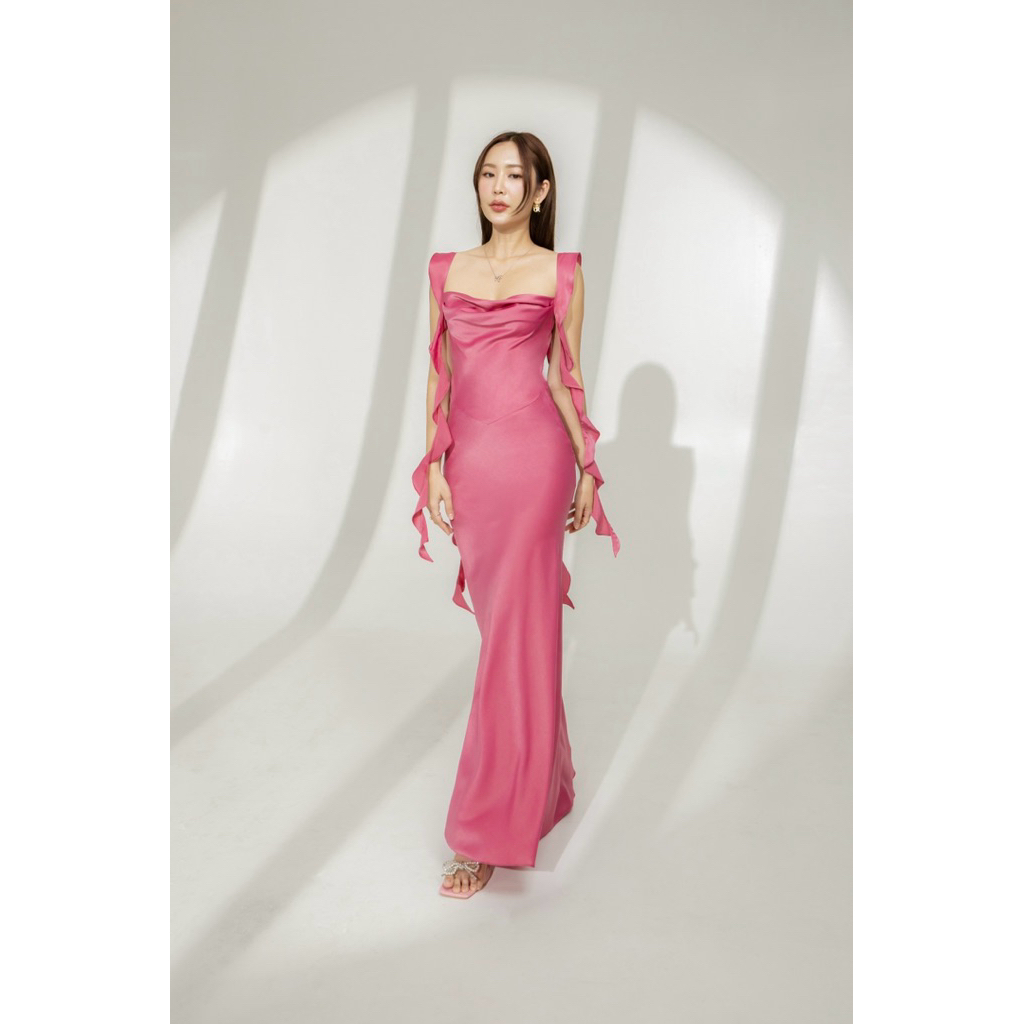 (ใช้โค้ดลดได้🍒) ส่งต่อ Missmodern million dress มือ 2 ของแท้💯