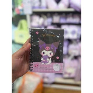 Moshi Moshi สมุดริมห่วง สมุดโน๊ต ลาย Kuromi , Hangyodon ลิขสิทธิ์แท้