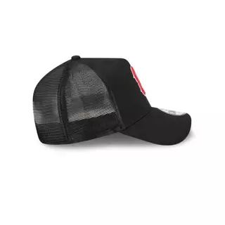 หมวกแก๊ป New Era รุ่น Boston Red Sox MLB Upside Down Black 9Forty Af Trucker Cap