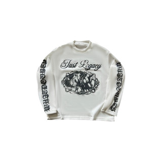 whatdoubts | just legacy waffle long sleeve 2026 | bone white