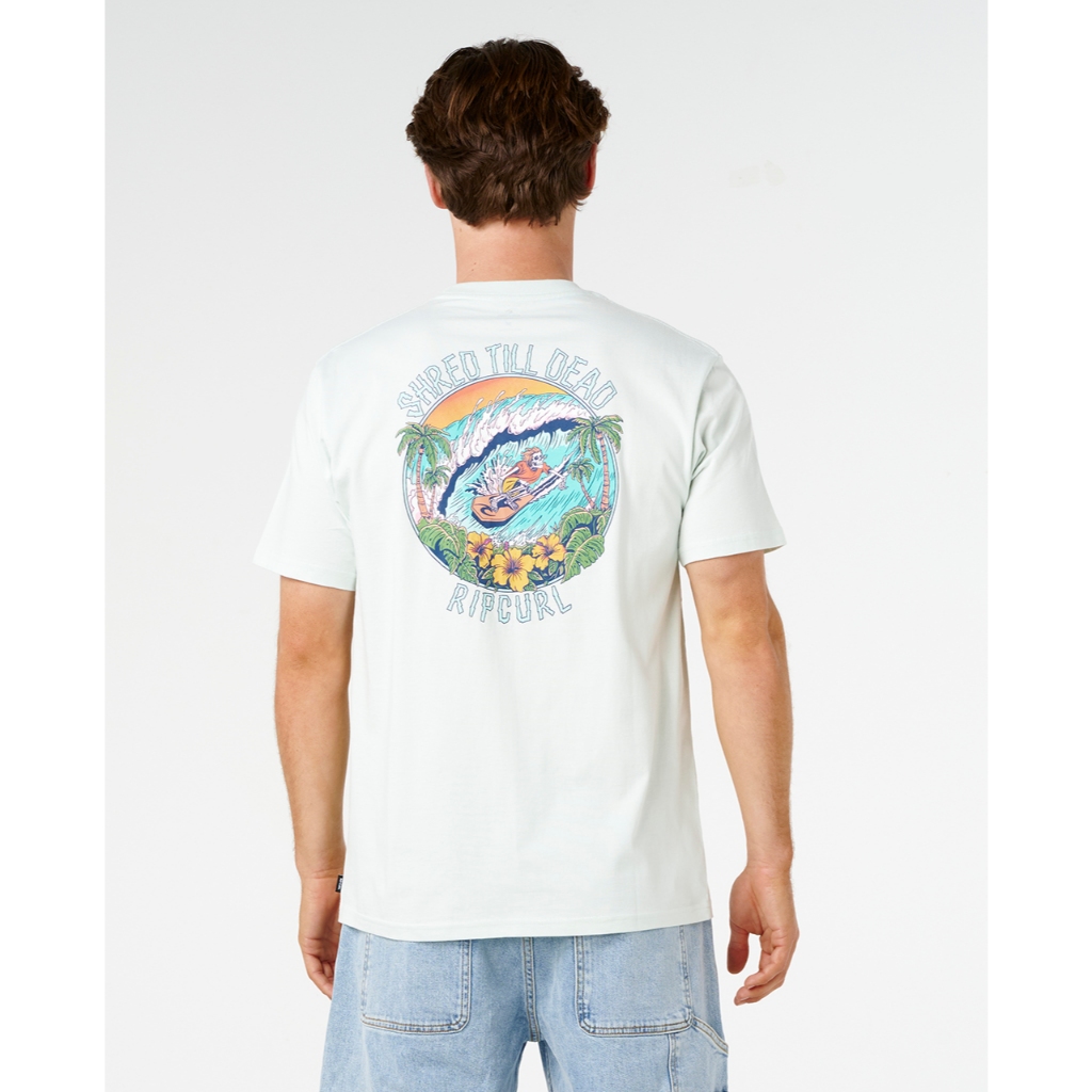 RIPCURL เสื้อยืด 0ZKMTE SHRED TIL DEAD TEE 2026-S4