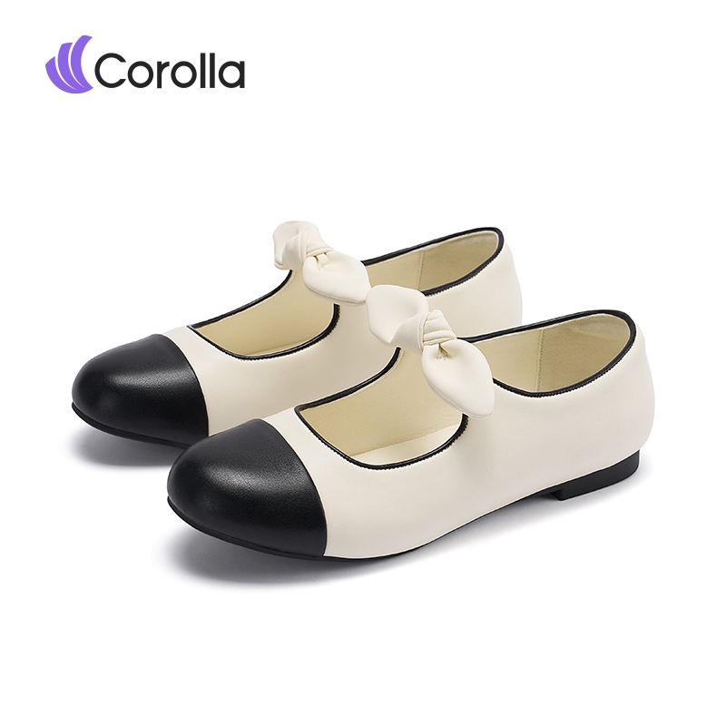 6.15 Corolla Bunelle รองเท้าแมรี่เจนผู้หญิง สไตล์เกาหลี น่ารัก เบาสบาย แมทช์ง่าย พื้นเรียบ