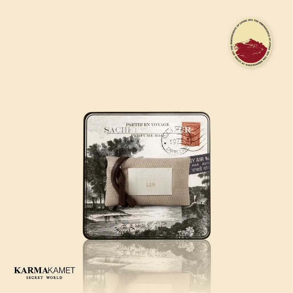 KARMAKAMET | Partir En Voyage Perfume Bag / Small | คามาคาเมต ถุงหอม ตู้เสื้อผ้า ปรับอากาศ ผ่อนคลาย