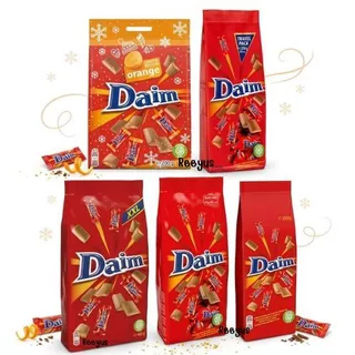 Daim Mini Chocolate bar สินค้านำเข้าจากสวีเดน มี 5 แบบ