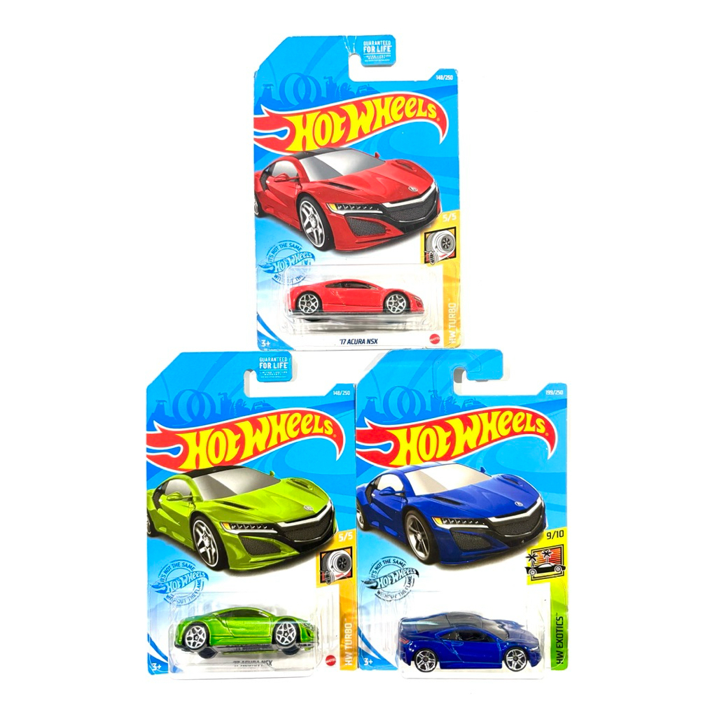 Hot Wheels | ’17 ACURA NSX ~ มี 3 สี |🇺🇸เป็นแพคอเมริกา✈️| 📦สินค้ามีพร้อมส่ง