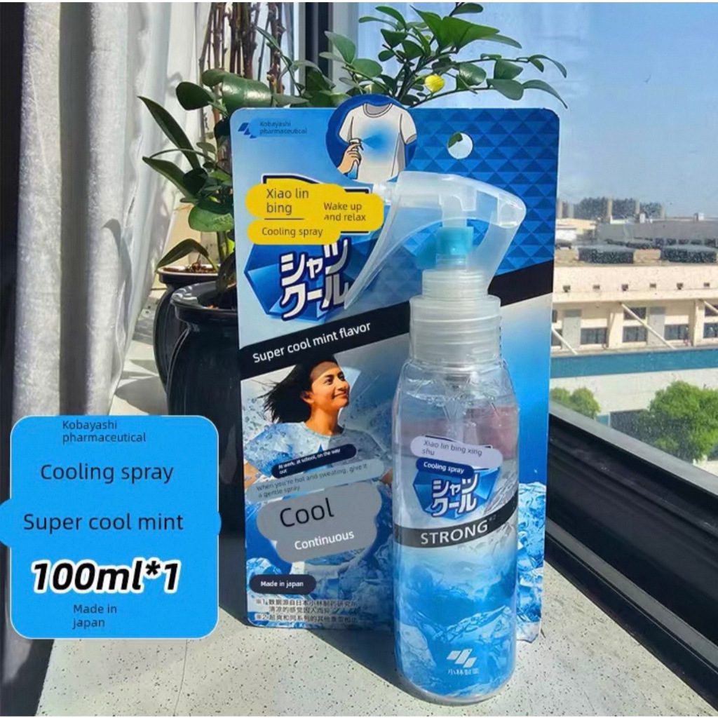 (พร้อมส่งจากไทย🇹🇭) เชิ้ตคูล สเปรย์เย็น สำหรับฉีดเสื้อผ้า 100ml./Shirt Cool Strong 100ml (มี 2 กลิ่น)