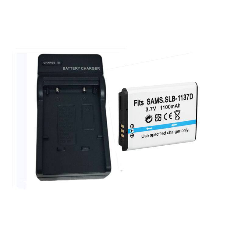 Dimi Camera Battery SLB-1137D for Samnv11 NV100 Nv30 NV40 I80 I85 Nv103