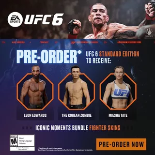 [ส่งทันที] PlayStation : PS5 PS5 EA Sports UFC 6 (Z3/Asia)