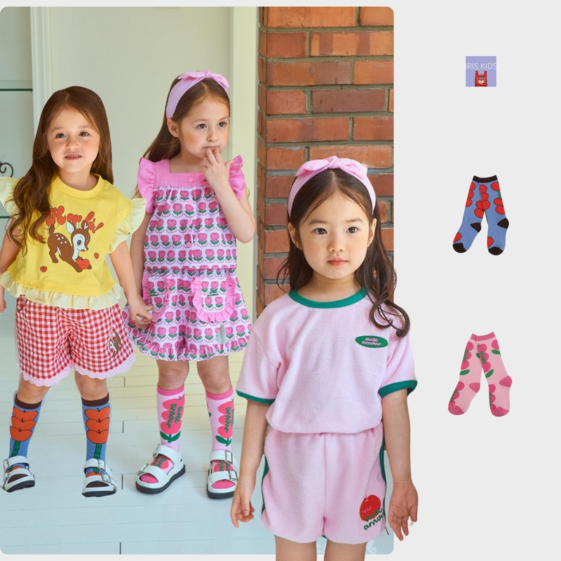「สินค้าลิขสิทธิ์แท้」Iris kids IKS076 C'est pour toi series Iris flower Purple stock