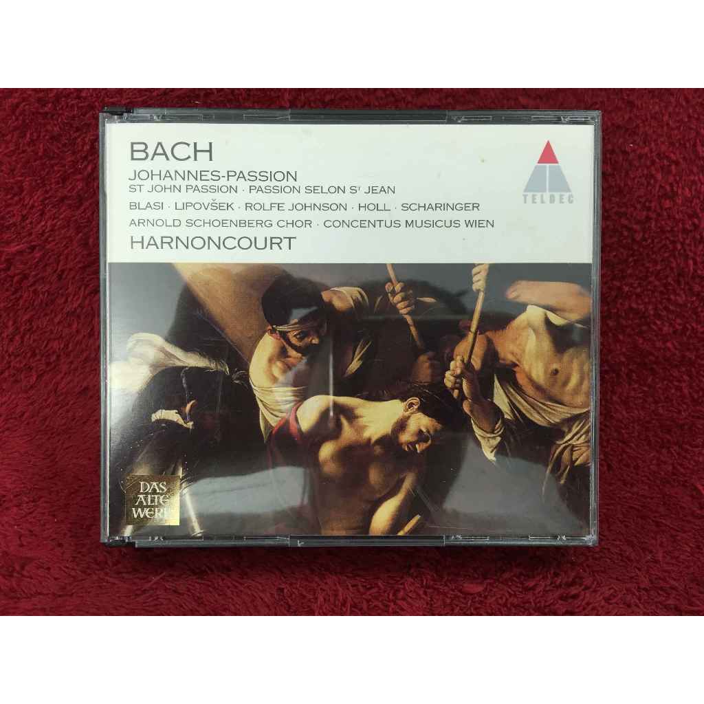 2CD Johannes-Passion = St John Passion = Passion Selon St Jean สภาพตามรูปปก AA321-94