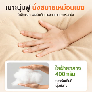 เก้าอี้แคมป์ปิ้ง พับได้ บุผ้าฝ้ายหนา เอนนอนได้ เก้าอี้จันทร์ เก้าอี้สนาม แบบพกพา รับน้ำหนัก 200KG
