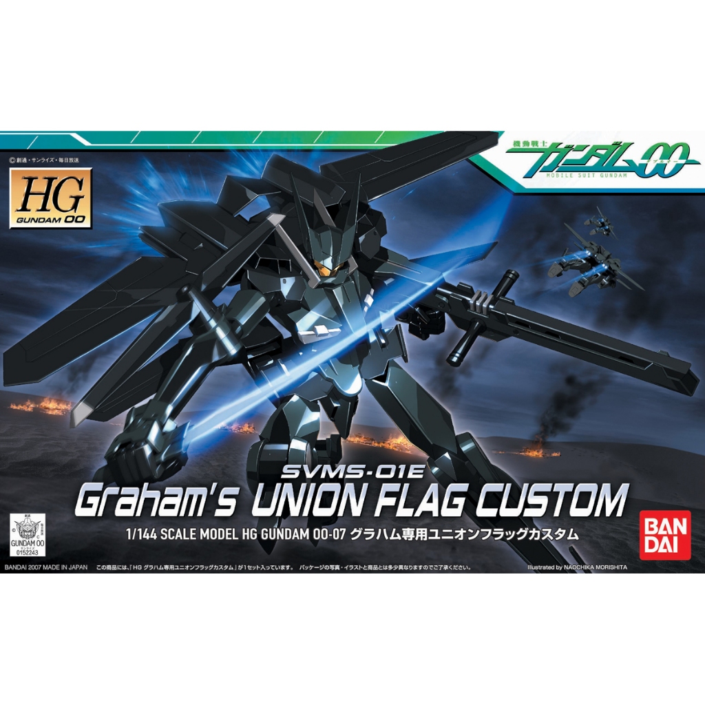 4573102606402 BANDAI SPIRITS  HG 1/144 UNION FLAG GRAHAM CUSTOM