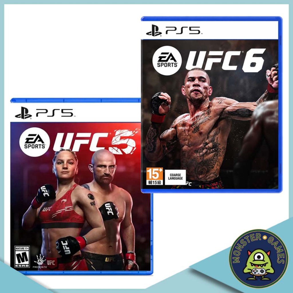 UFC 5 , UFC 6 Ps5 Game แผ่นแท้มือ1!!!!! (UFC5 Ps5)(UFC 5 Ps5)(UFC6 Ps5)(UFC Ps5)