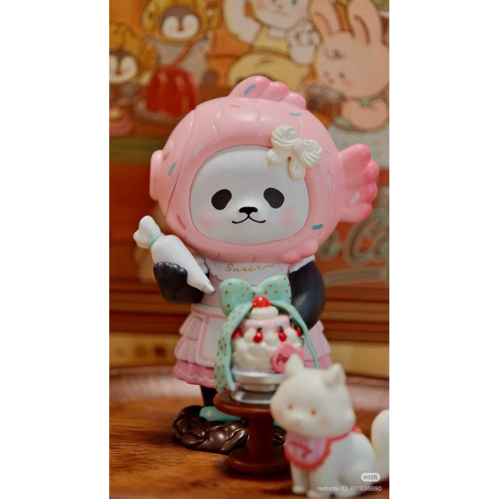 พร้อมส่ง🇹🇭) เช็คการ์ด Planet Bear Panpan Taiyaki V4 Coffee Club Have a nice Coffee เพนนี