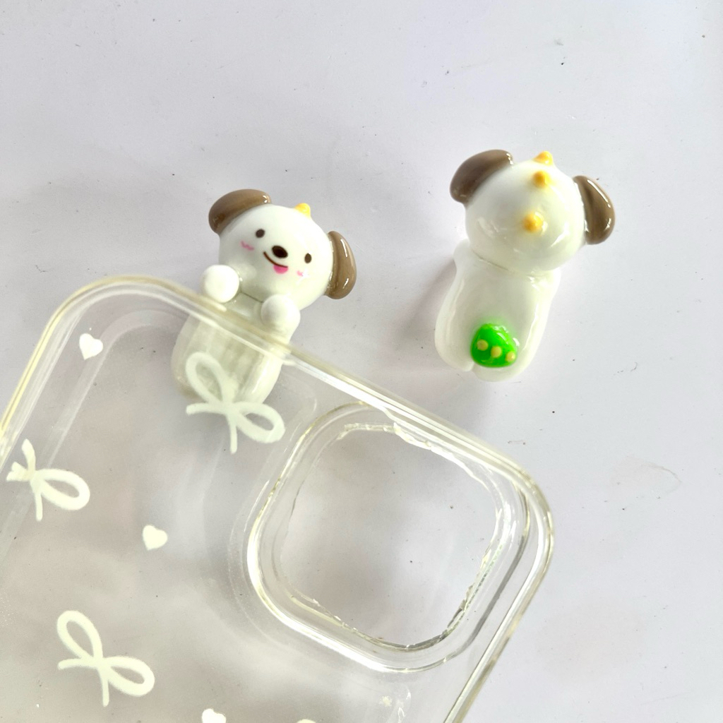 Hippers riize ตัวติดเคสโทรศัพท์น้องข้าว handmade clayart