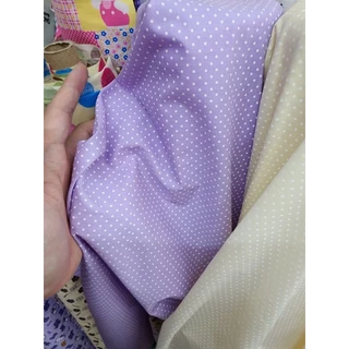 ผ้าลาย จุด ไข่ปลา จุดฝอย ถ่ายพร็อพ พร้อมส่ง กว้าง 110-115 ซม กุ๊น กระเป๋า วินเทจ เช็ตชาย มินิมอล อเนกประสงค์ ถ่ายพร็อพ