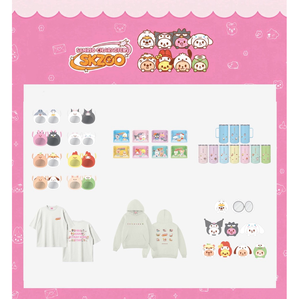 link3 ꒰ pre order ꒱ SKZOO X SANRIO CHARACTERS