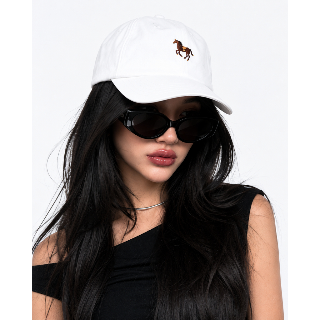 MOTTOM Signature Horse Embroidered Cap