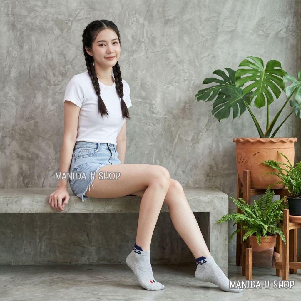 FILA (แท้จาก Shop ) รุ่น RFAS003 ถุงเท้าผู้ใหญ่ (12)