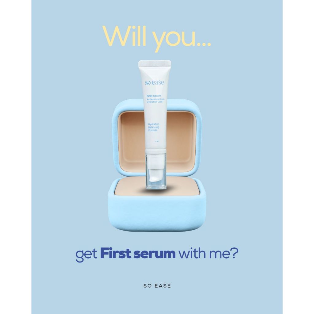 🔸️ First Serum บำรุงขนตาขนตาระหว่างลิฟติ้งขนตาและหลังลิฟติ้งขนตาสำหรับช่างลิฟติ้งขนตา