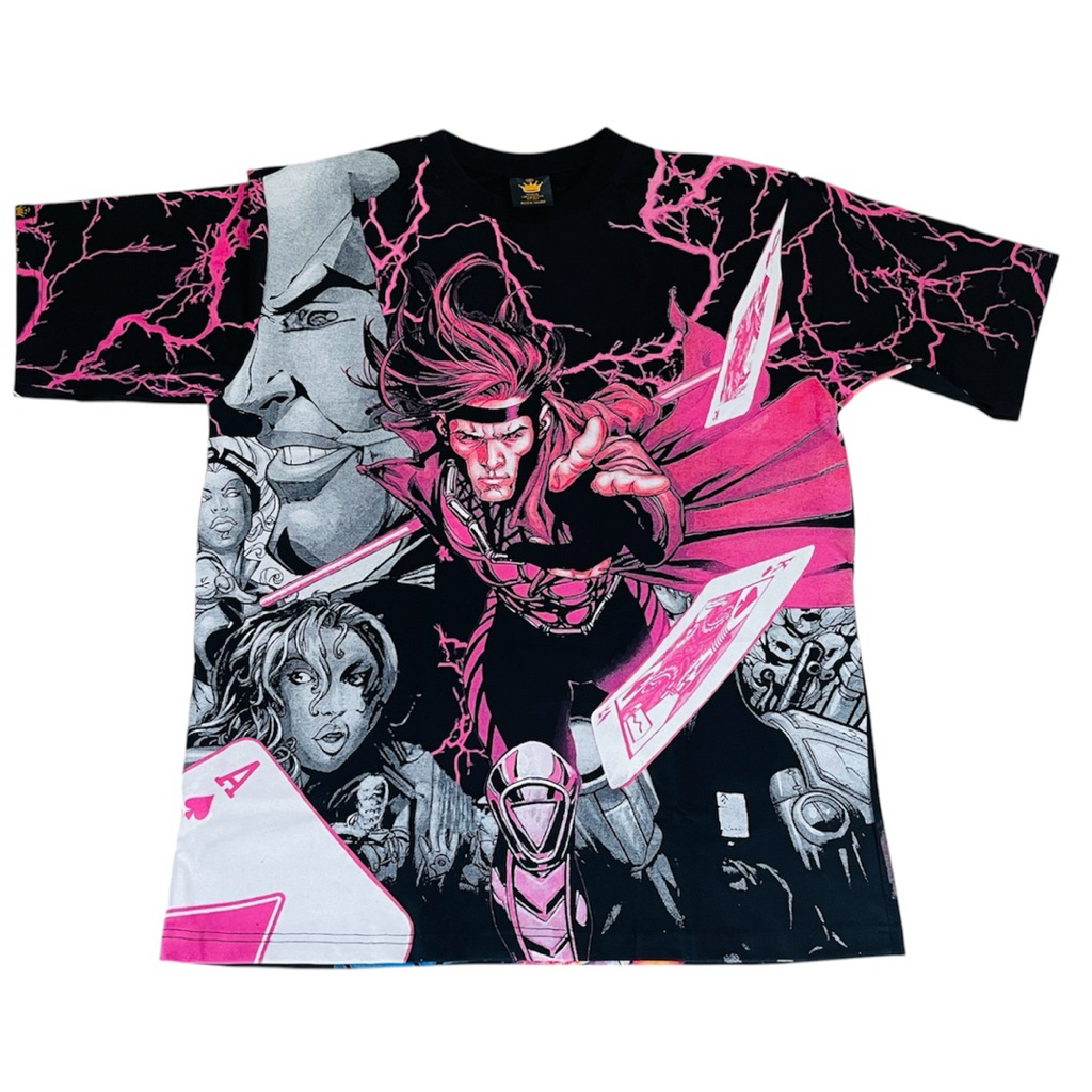 เสื้อ รุ่น GAMBIT Wolverine​ ​OVP ป้าย​เดอะคราวน์ พรีเมี่ยม #เสื้อวินเทจ#เสื้อยืด 90s#Vintage#2
