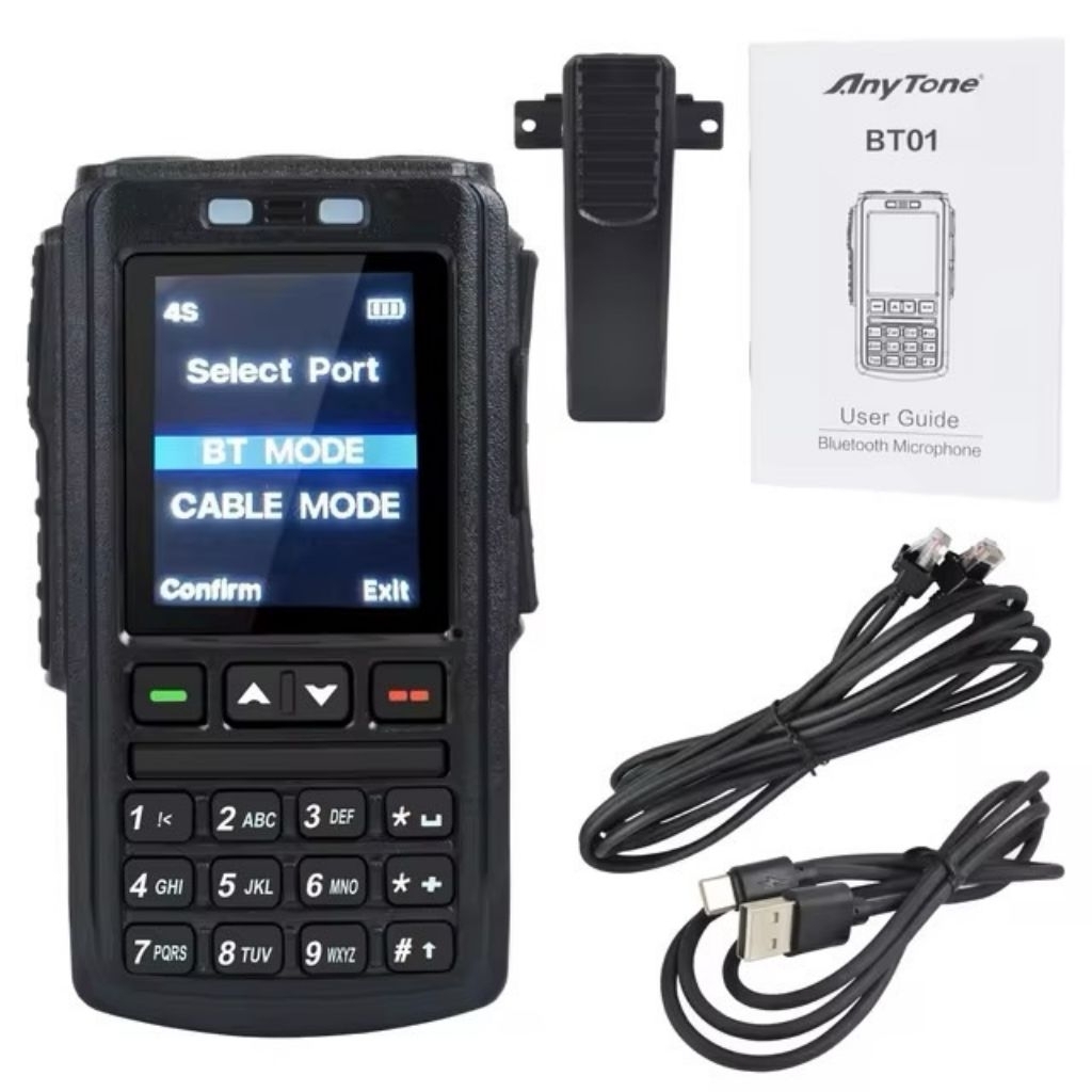 BT-01 ไมโครโฟนลำโพงบลูทูธไร้สายสำหรับวิทยุสื่อสารเคลื่อนที่ EP-D578UVIII PRO