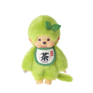 พร้อมส่งพวงกุญแจ ตุ๊กตา Monchhichi ชาเขียว🍃& ซากุระ มีส่งด่วน หิ้วเองจากญี่ปุ่น