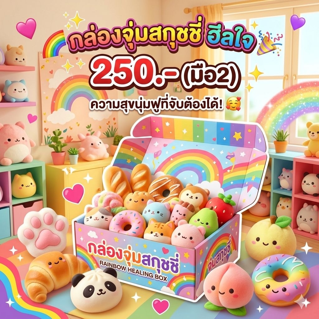 สกุชชี่ จุ่ม จุ่ม มือ 2 สภาพนางฟ้า