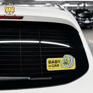 BABY TATTOO สติกเกอร์ติดรถ Baby in Car Size 13x7 cm
