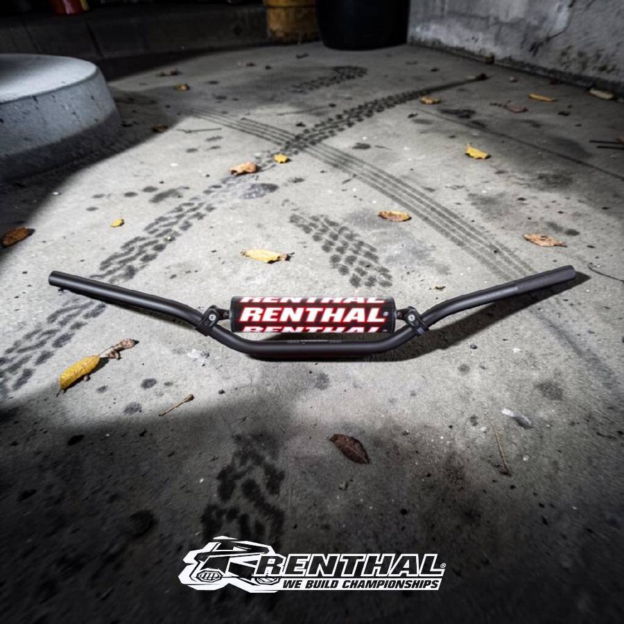 แฮนด์ Renthal รหัส 971 7/8" Handlebars (Standard) ค่ามาตรฐาน (OEM) ขนาด 22 มม.