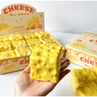 ของเล่นสกุชชี่ ชีส กลิ่นหอม ของเล่นบีบได้ ของขวัญ สำหรับเด็ก ของเล่นบีบเนื้อนุ่ม