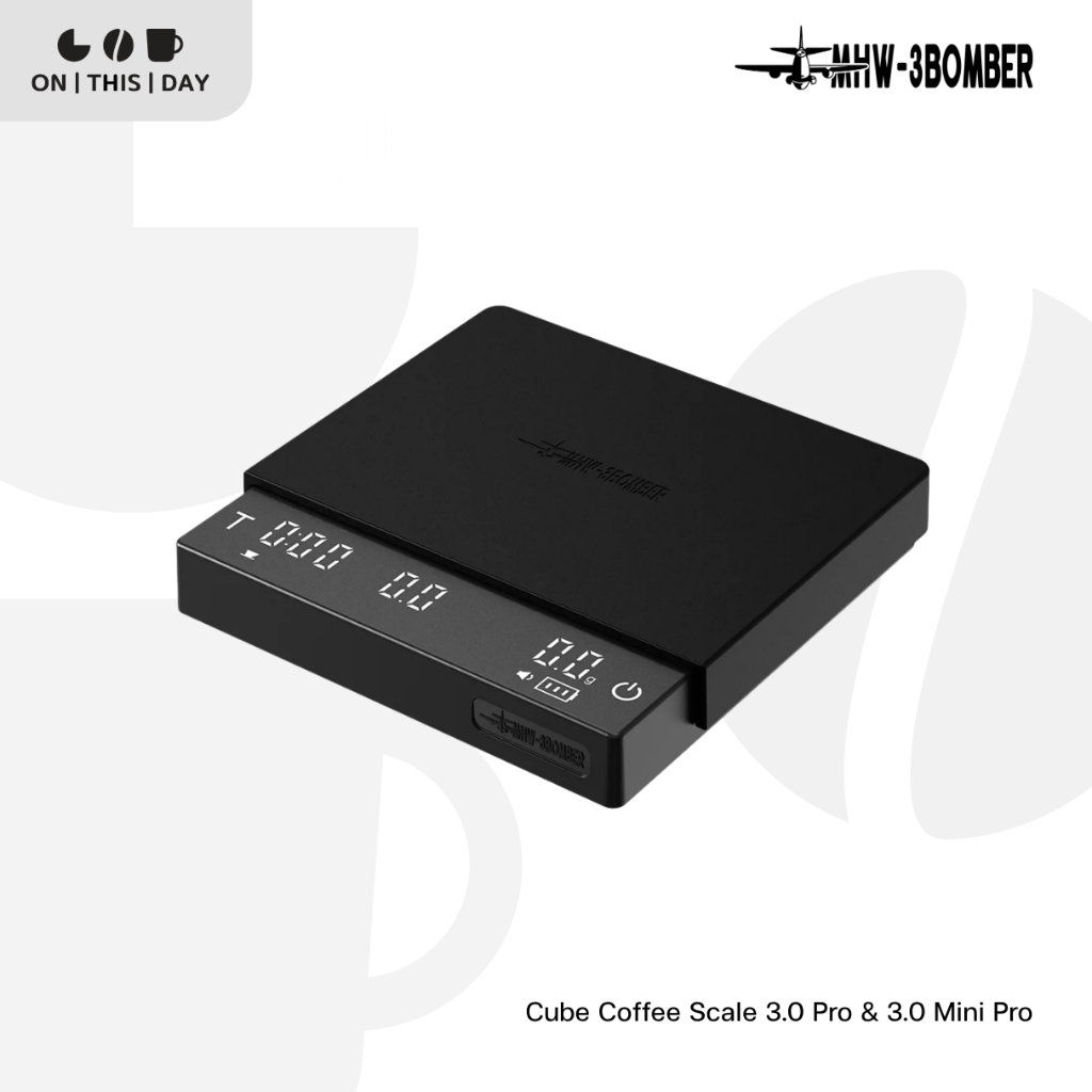 MHW-3BOMBER Cube Coffee Scale 3.0 Pro & 3.0 Mini Pro เครื่องชั่งกาแฟ ตาชั่งดิจิตอล