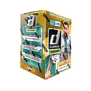 การ์ดสะสมฟุตบอล 2025-26 Panini Donruss Road to FIFA World Cup Soccer Hobby Blaster Box (Pink Swirl)