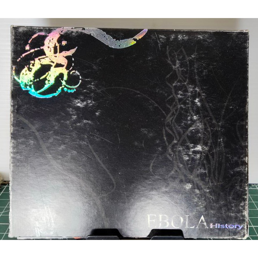 CD EBOLA  HISTORY Greatest Hits ปกแผ่นสภาพดี แผ่นมีรอยบ้าง ใช้งานได้