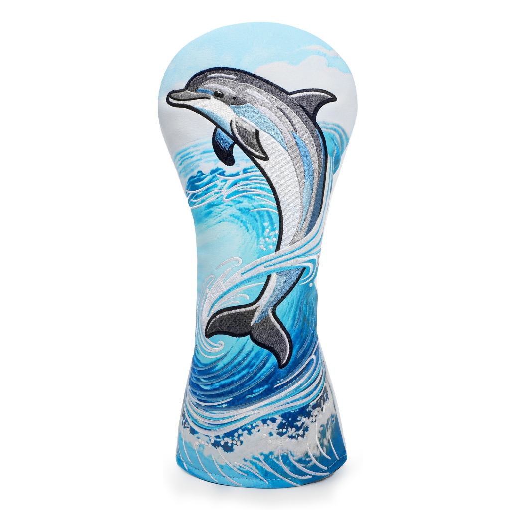 Golf Head Cover "Dolphin" Cover for Golf Clubs -Driver Headcover