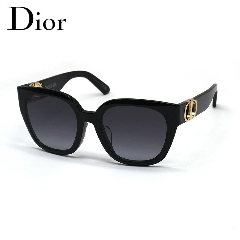 CD Sunglasses 30MONTAIGNE S10F Stylish Square Unisex All-Purpose Sunglasses CD40129F