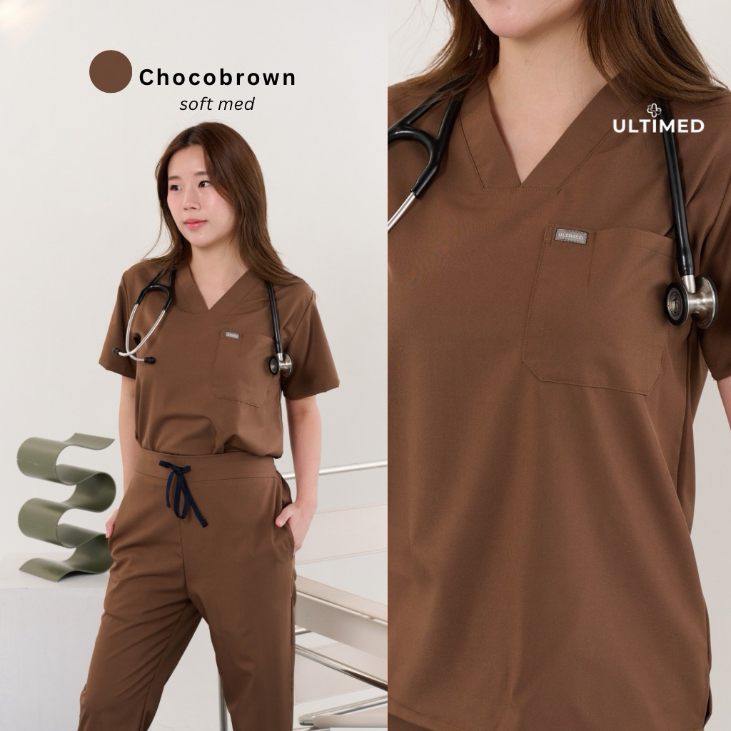 Ultimed | (เสื้อ) สี Chocobrown รุ่น softmed