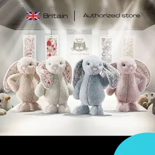 [ถุงผ้าแถมฟรี/ไม่มีบริการปรับแต่ง] ตุ๊กตา Jellycat ของแท้ 100% Jellycat Blossom Bunny ของเล่นของขวัญ ของขวัญวันเกิด