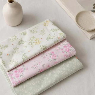 Aom Fabrics 🌷ผ้าคอตตอน 100% twill 64 นิ้ว No.1590-1592 เนื้อเนียนนุ่ม ผ้าเมตร ผ้านำเข้า พร้อมส่ง