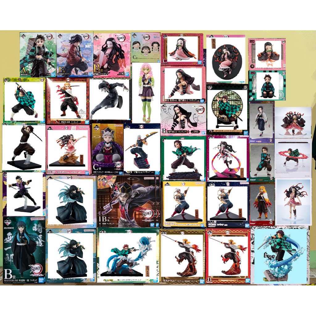 ICHIBAN KUJI FIGUARTS ZERO FZ DEMON SLAYER KIMETSU NO YAIBA FIGURE conofig จับฉลาก ดาบพิฆาตอสูร โมเดลของแท้