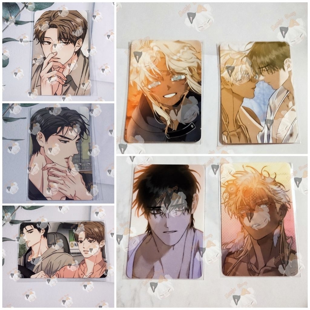 (พร้อมส่ง ส่งจ. พ. ศ.) การ์ดยอด manhwa boomtoon lezhin บุปผาใต้คืนตะวันฉาย melting point ต้นไม้ไร้ราก behind the scenes