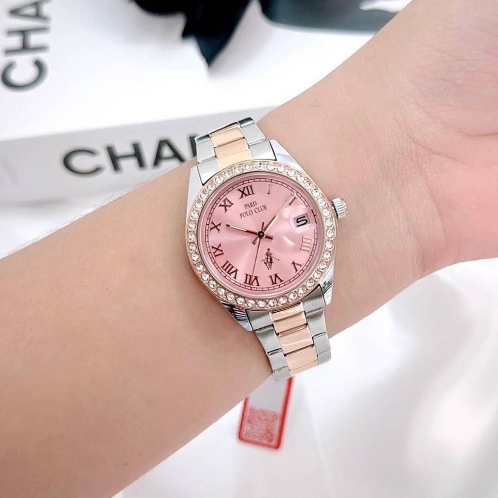 🌻กันน้ำ 3 ATM นาฬิกา Polo Club Watch รุ่น PPC-230203