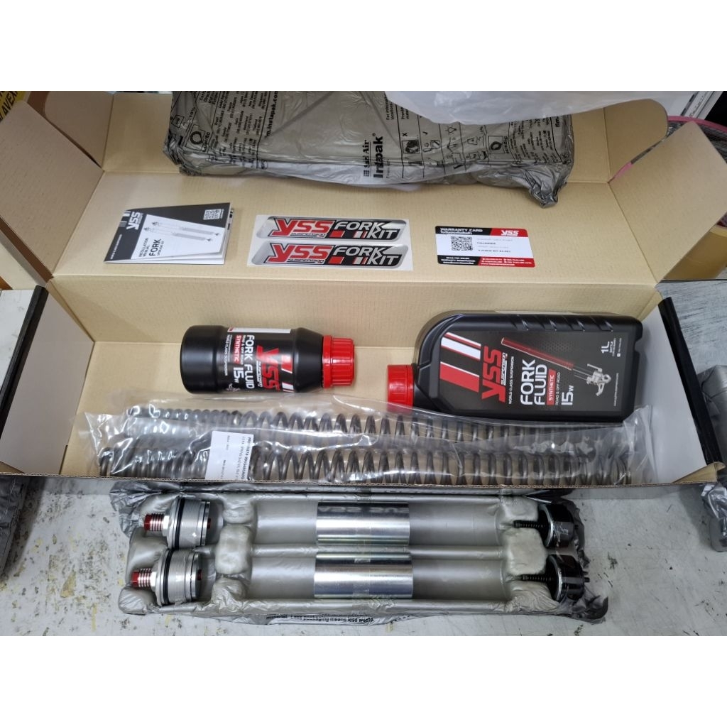 Yss Fork Upgrade Kit หน้า Suzuki V Strom DL650 โฉม ปี2004-ปัจจุบัน ** Pre Order **