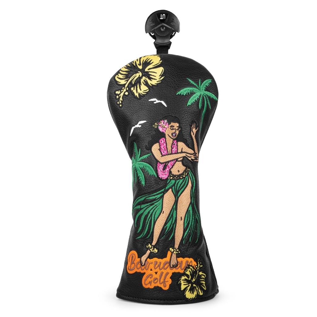 Golf Head Cover "Island Dance" Cover for Golf Clubs-Hybrid Headcover