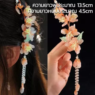 ตะขอเกี่ยวหู เครื่องประดับชาติพันธุ์ไทย ลายดอกไม้สีขาว สไตล์ดาราอินเทอร์เน็ต เหมาะเป็นต่างหูเจ้าสาว