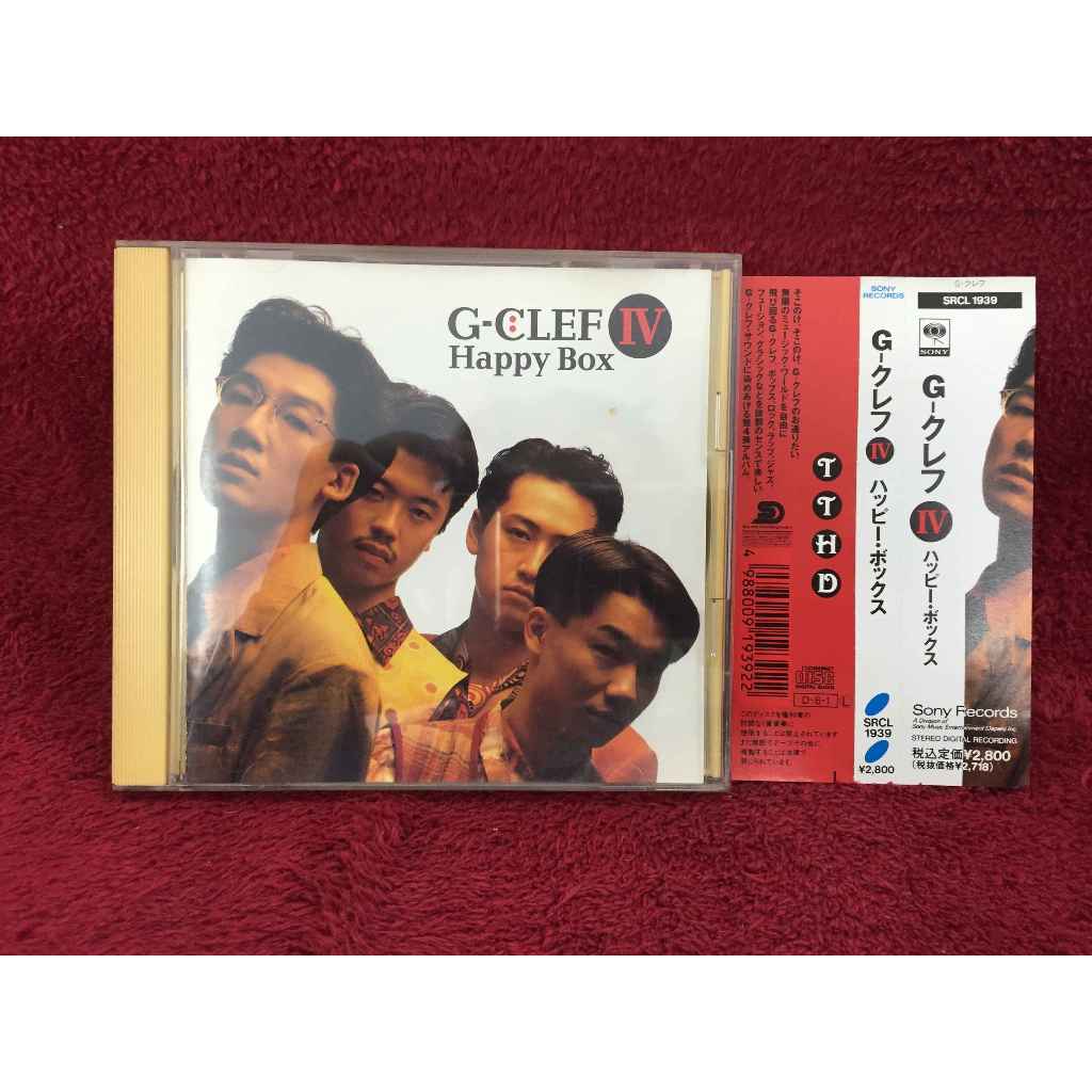 CD G-Clef – Happy Box สภาพตามรูปปก AA323-168