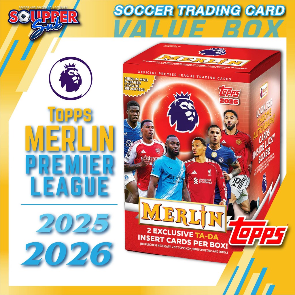 2025-26 Topps Merlin Premier League Blaster