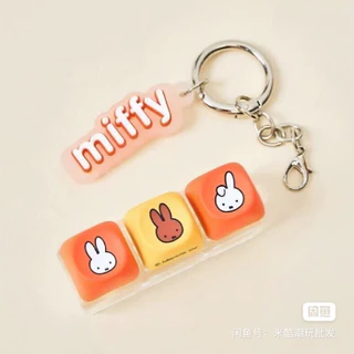 (พร้อมส่ง) 💕🥰Miffy พวงกุญแจ คีย์แคป มี 6 แบบ งานปี 2026